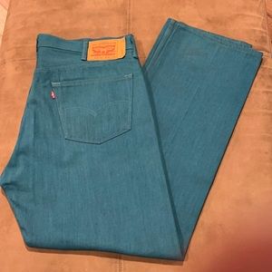 Mens Levi’s 501 Jeans Straight 40 40x34